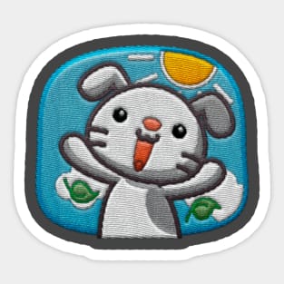 Bunny Sticker